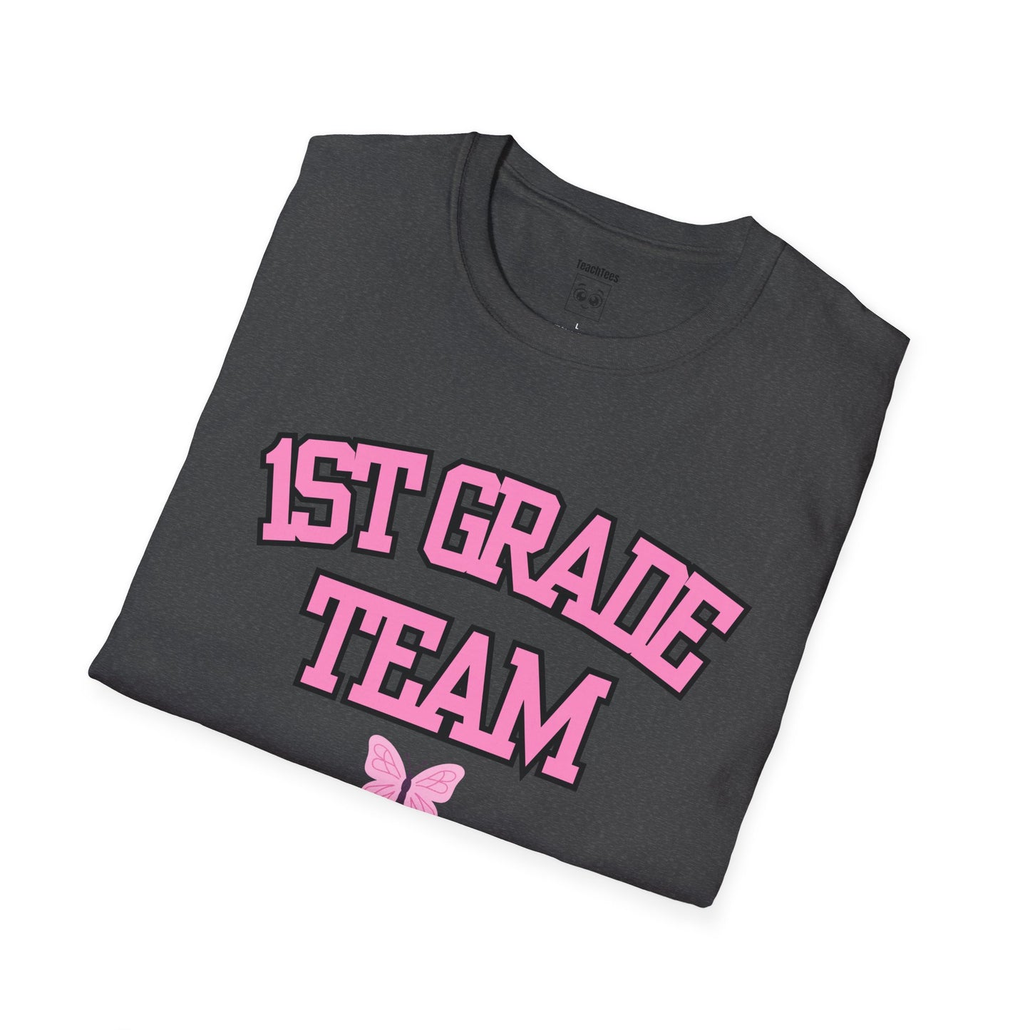 1st Grade Team 2026-2027 Pink Tee