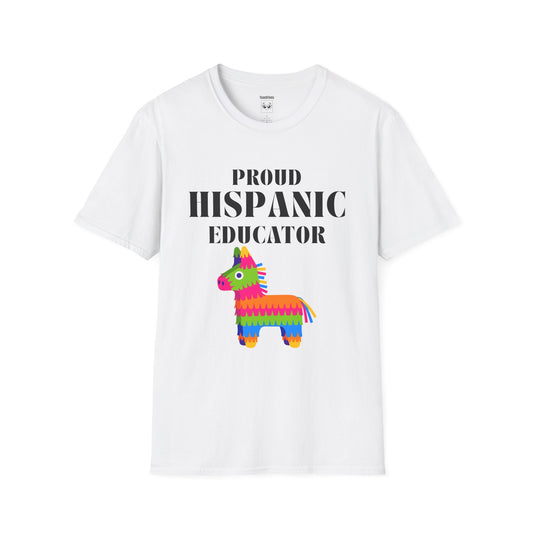 Proud Hispanic Educator Light Tee