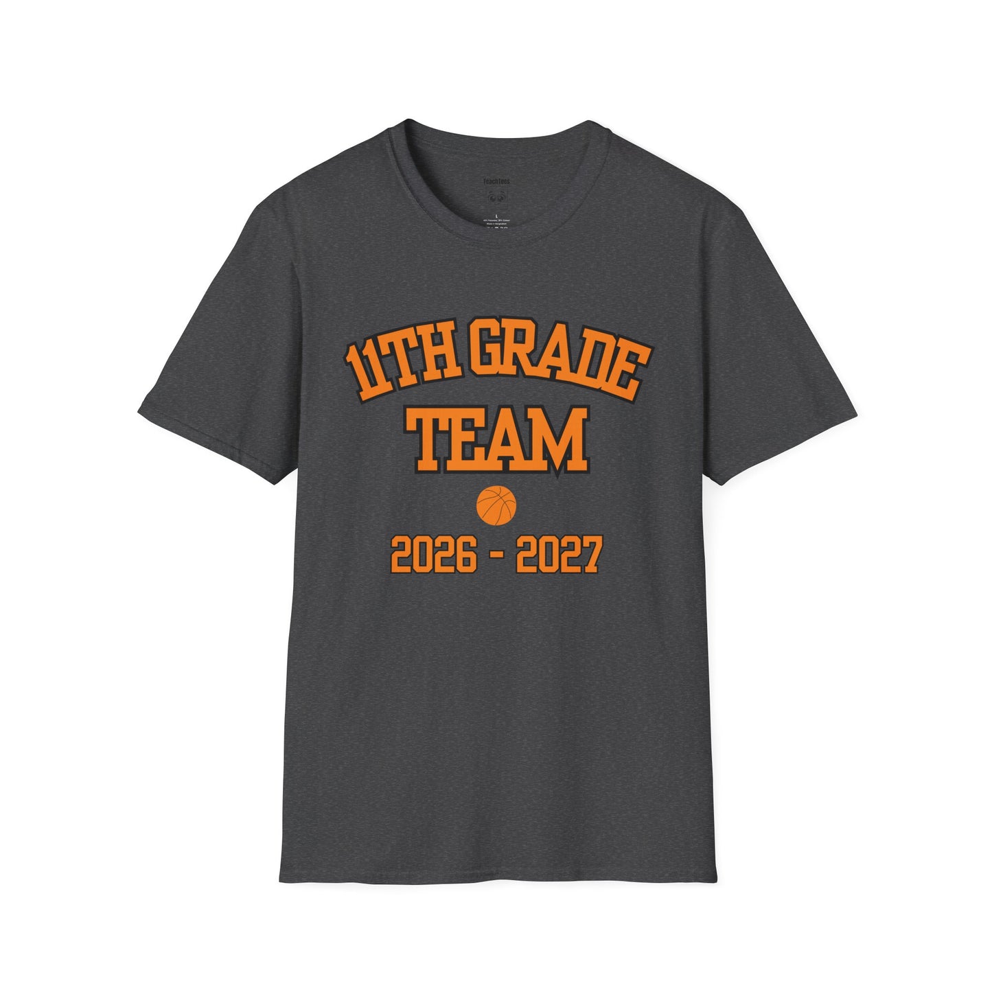 11th Grade Team 2026-2027 Orange Tee