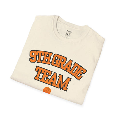 9th Grade Team 2026–2027 Orange Tee