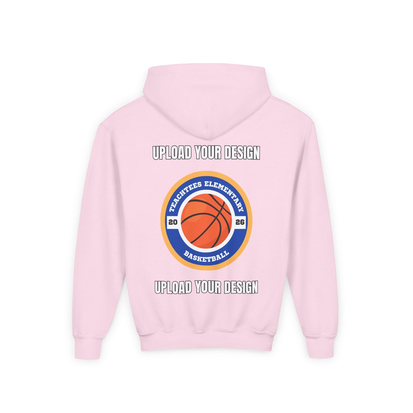 Customizable Youth Pullover Hoodie