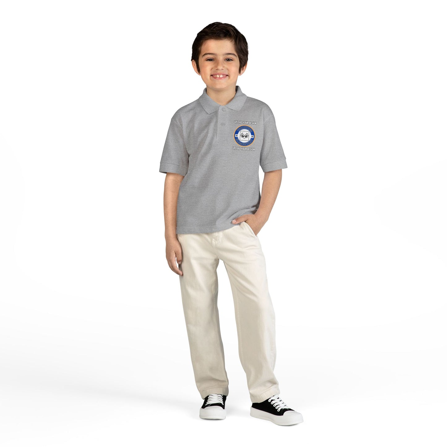 Customizable Youth Polo