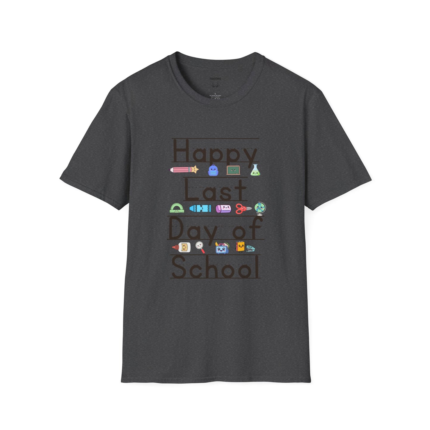 Happy Last Day of School Lined Tee