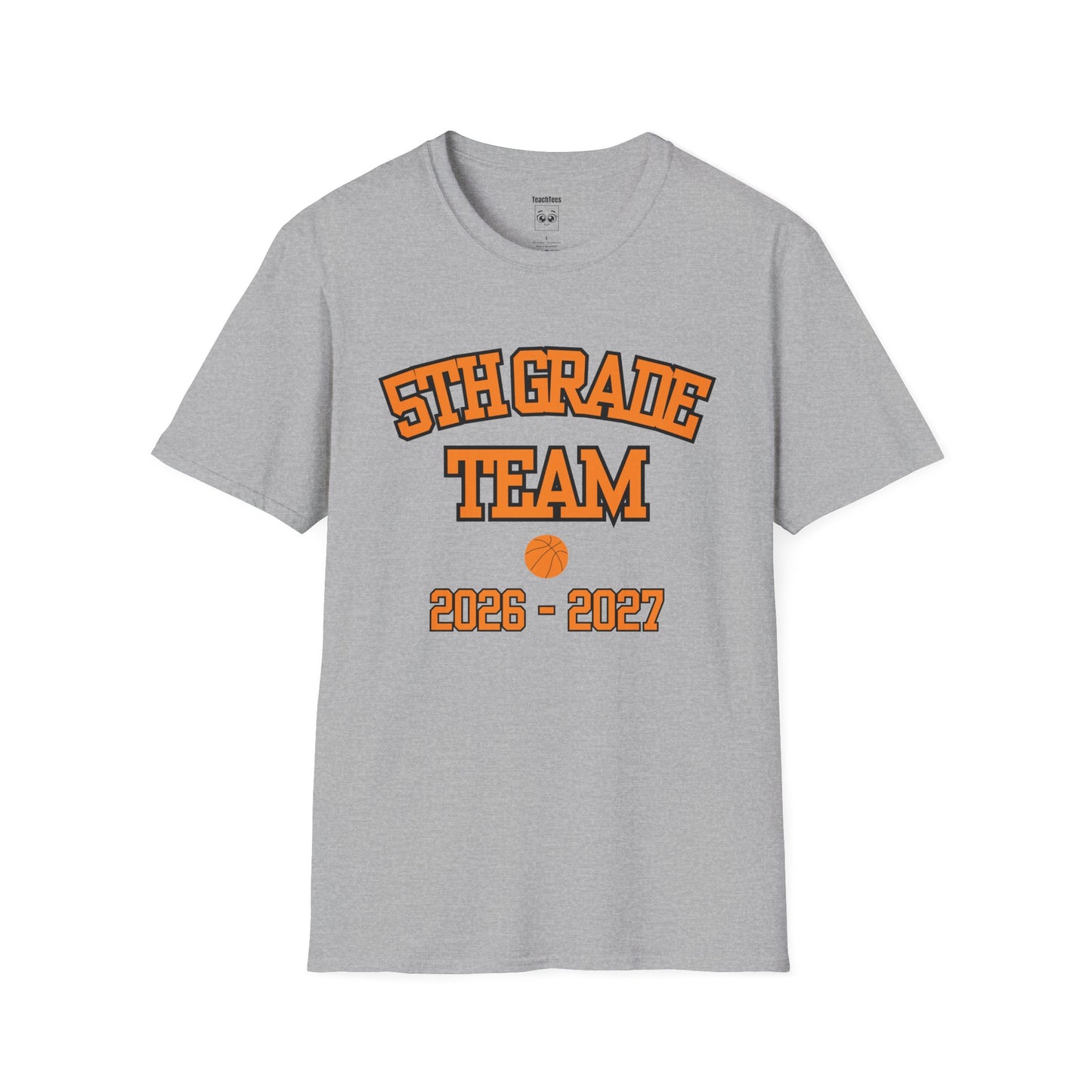 5th Grade Team 2026–2027 Orange Tee