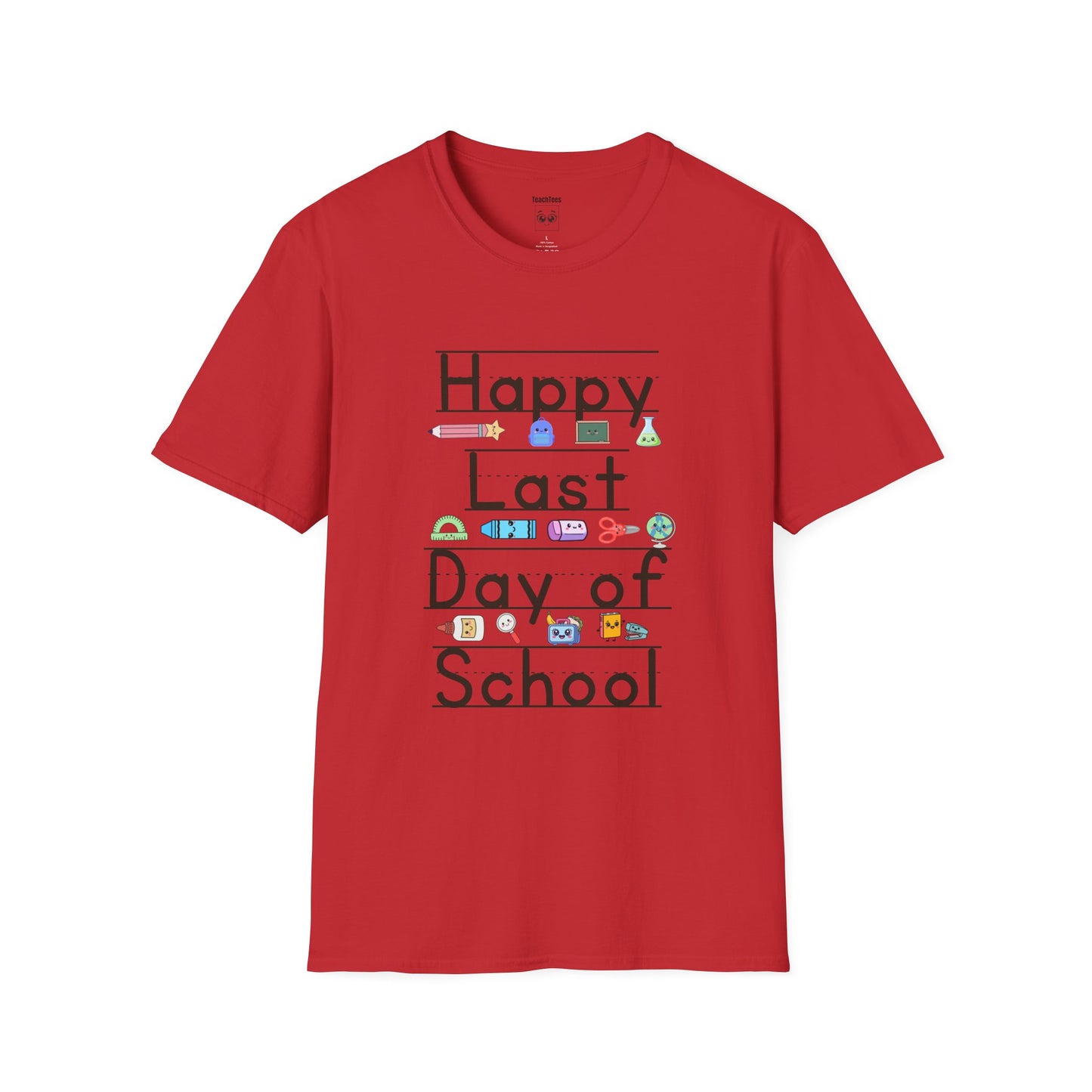 Happy Last Day of School Lined Tee