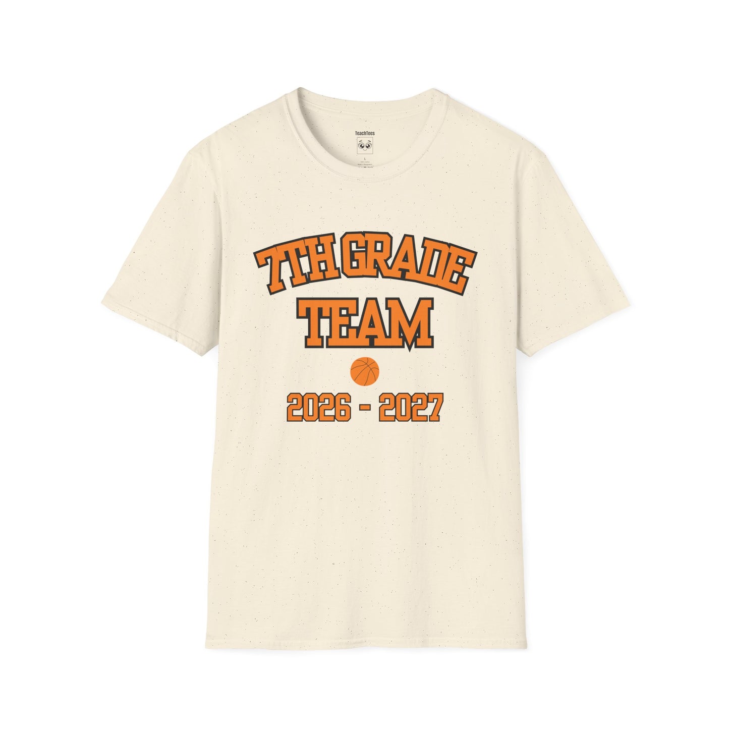 7th Grade Team 2026–2027 Orange Tee