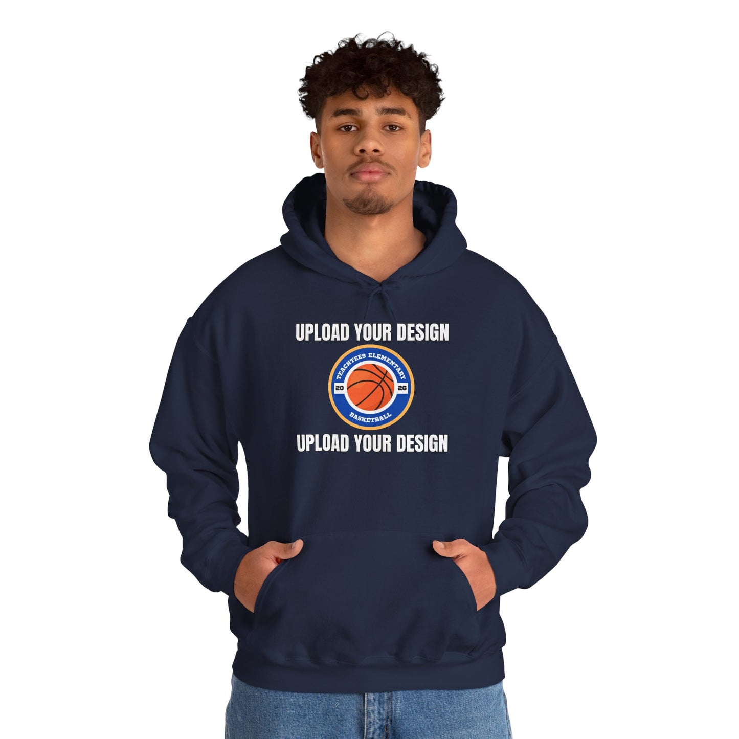 Customizable Adult Pullover Hoodie