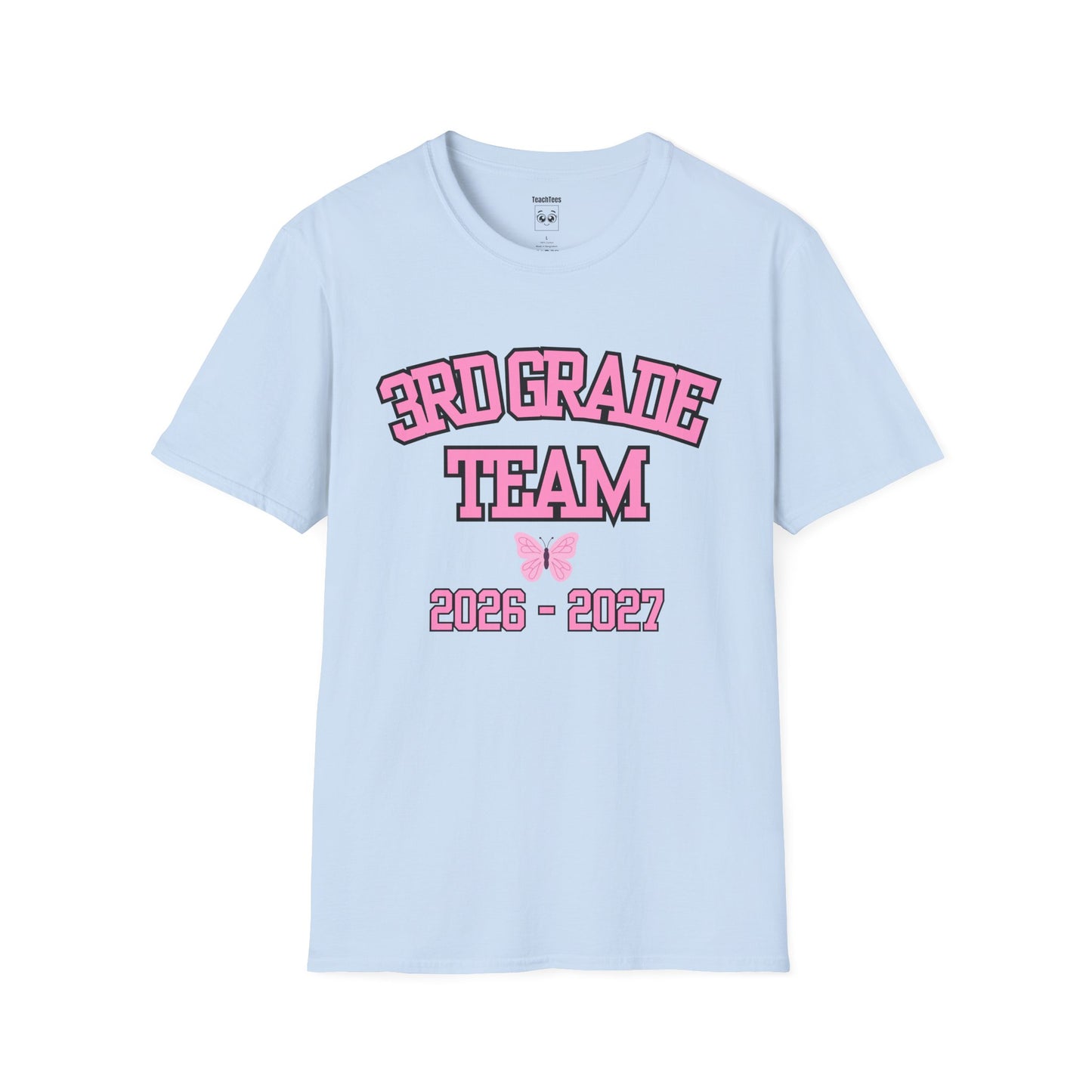 3rd Grade Team 2026–2027 Pink Tee
