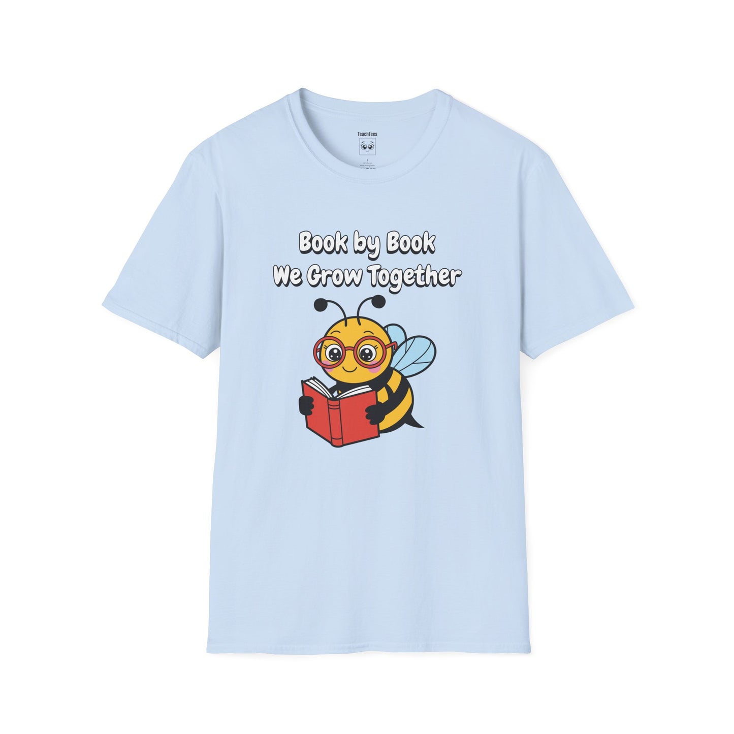 Book by Book We Grow Together Tee