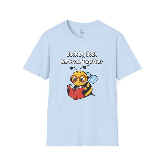 Book by Book We Grow Together Tee