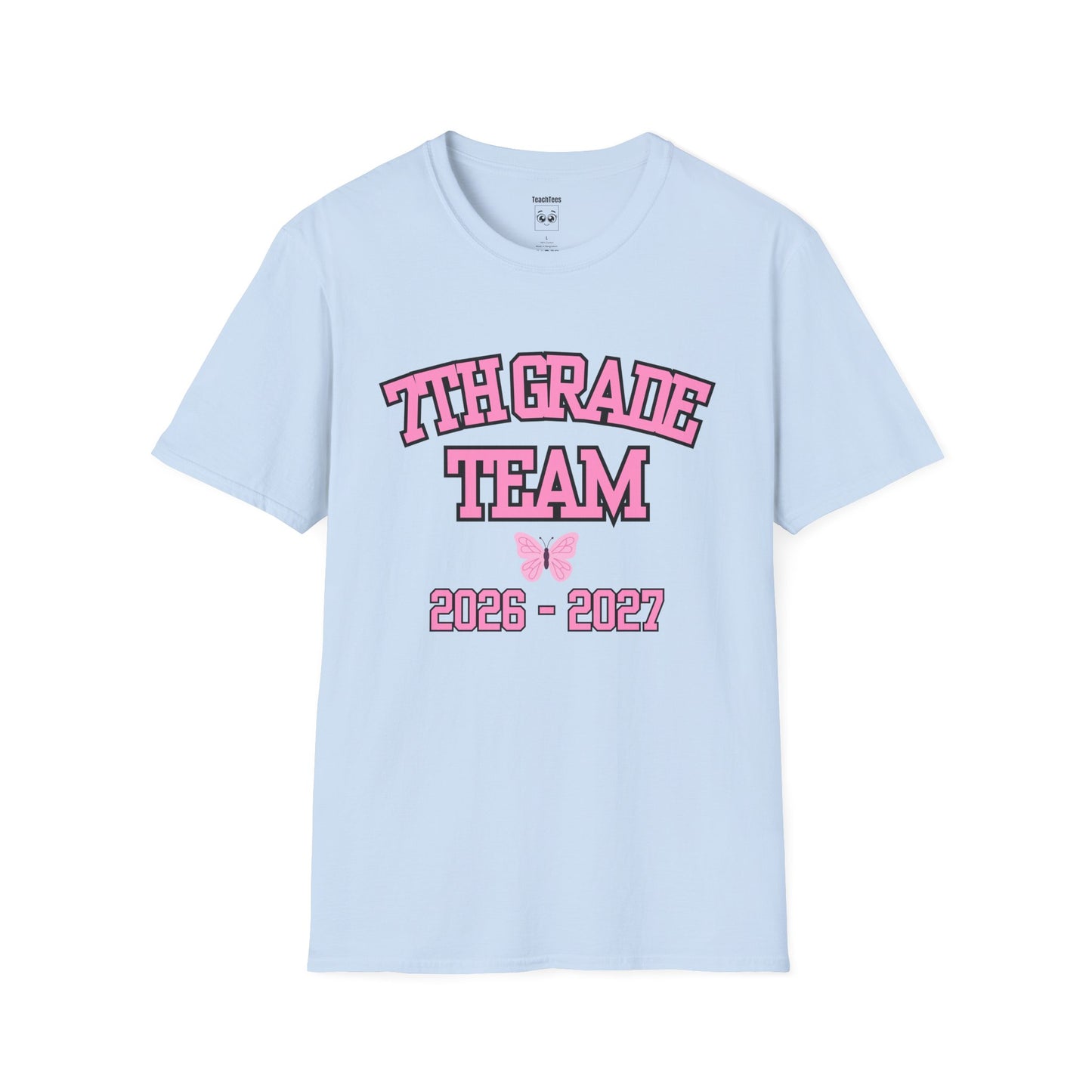 7th Grade Team 2026–2027 Pink Tee