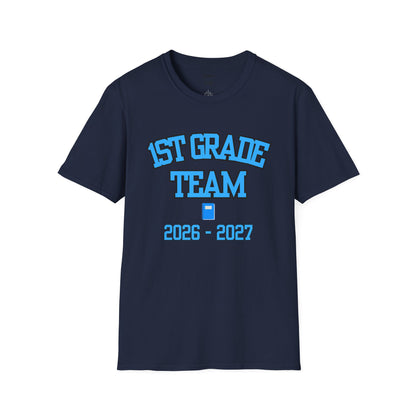 1st Grade Team  2026-2027 Blue Tee