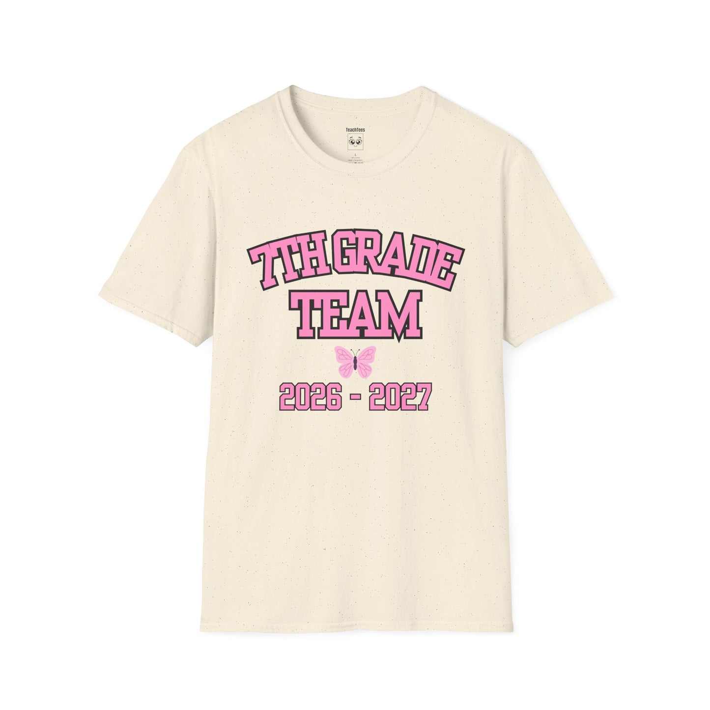 7th Grade Team 2026–2027 Pink Tee