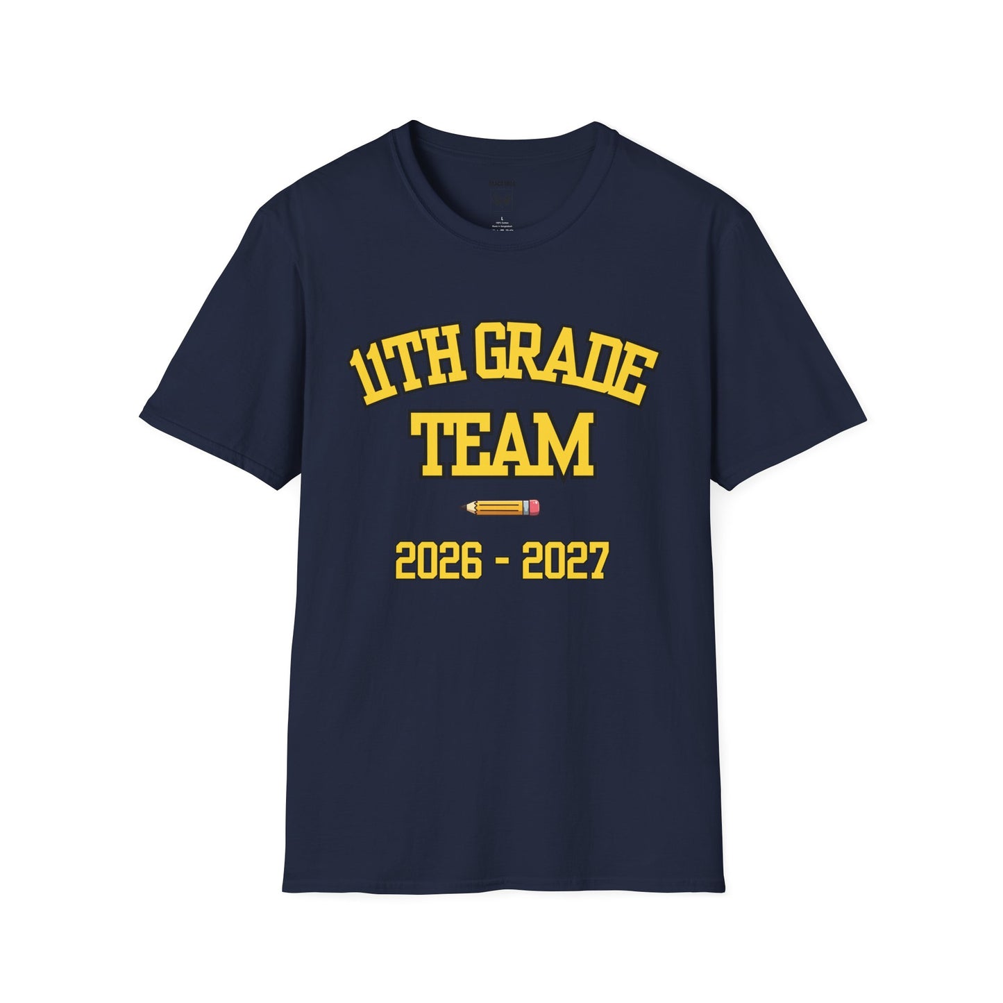 11th Grade Team 2026-2027 Yellow Tee
