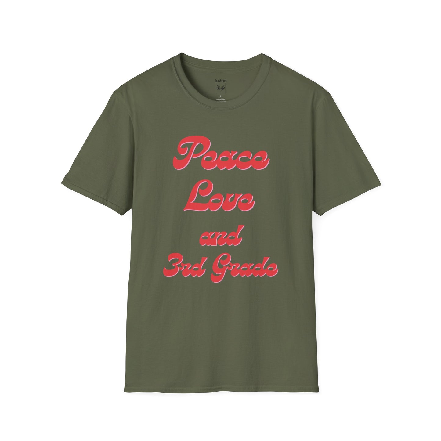 Peace Love and 3rd Grade Tee
