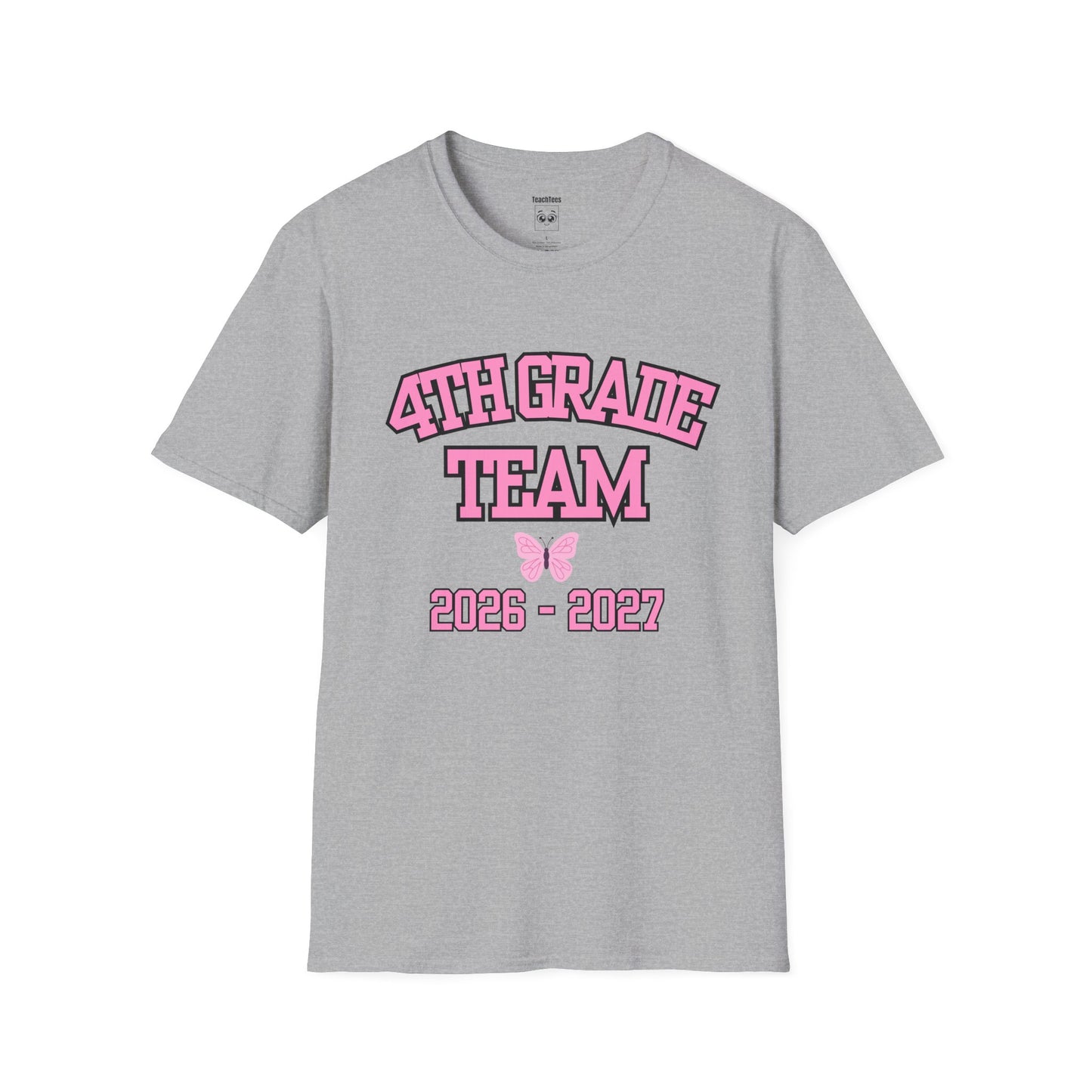 4th Grade Team 2026–2027 Pink Tee