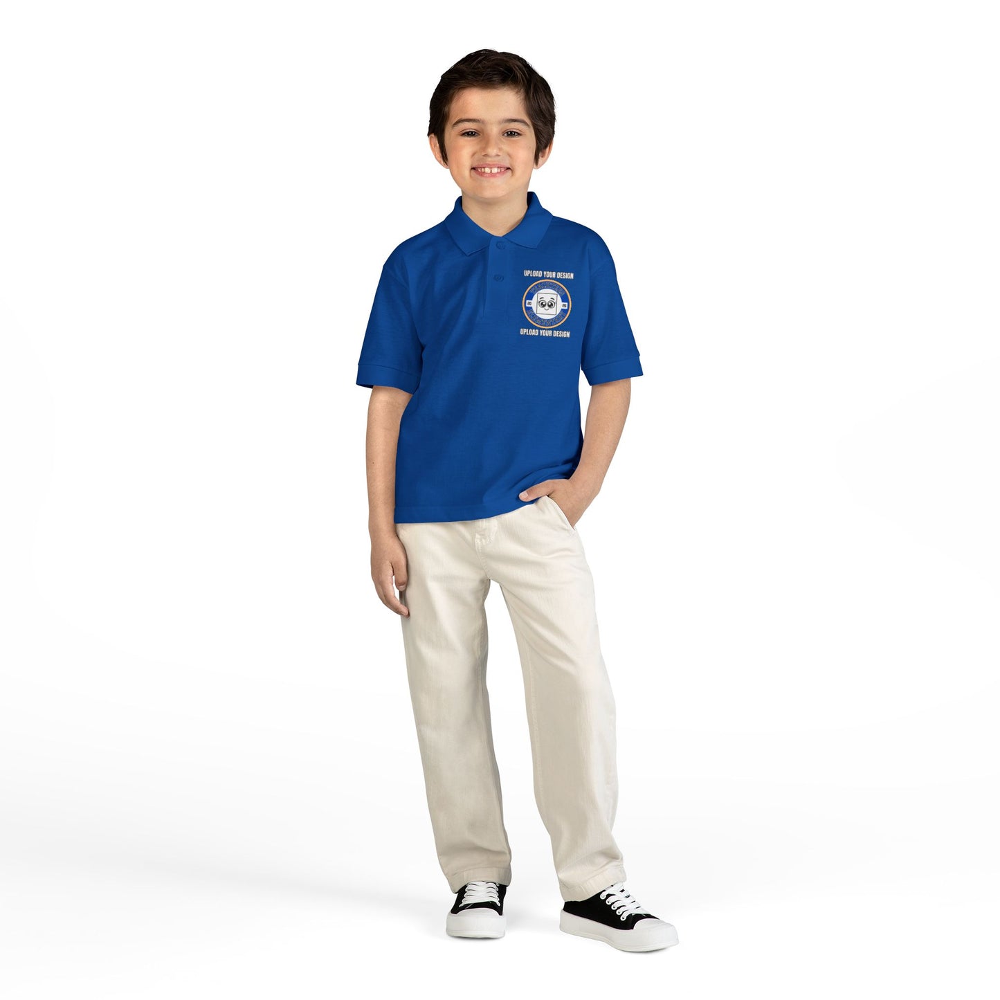 Customizable Youth Polo
