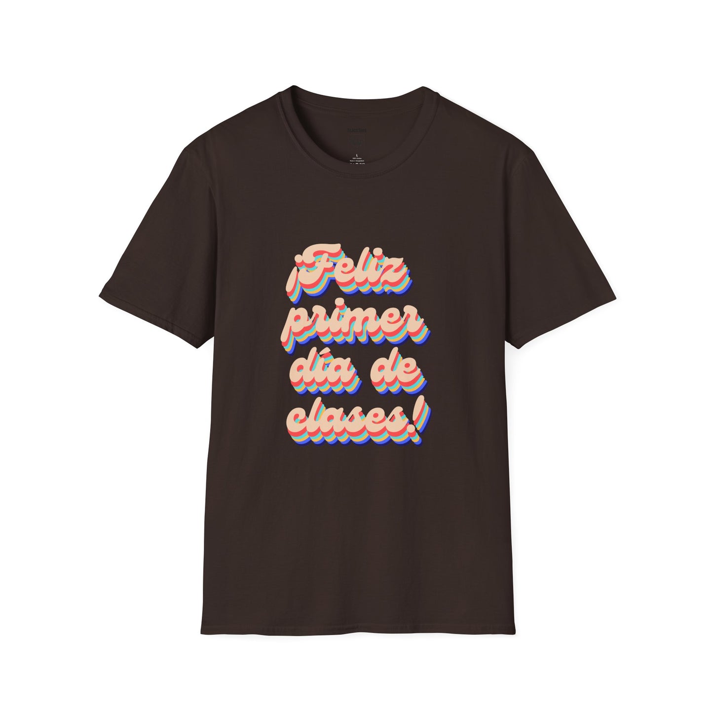 Feliz Primer Día de Clases Retro Tee