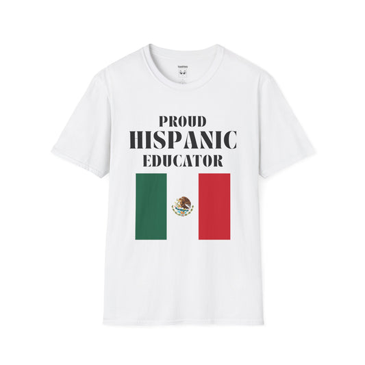 Proud Hispanic Educator Light Tee 2