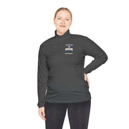 Customizable Adult Quarter-Zip Pullover