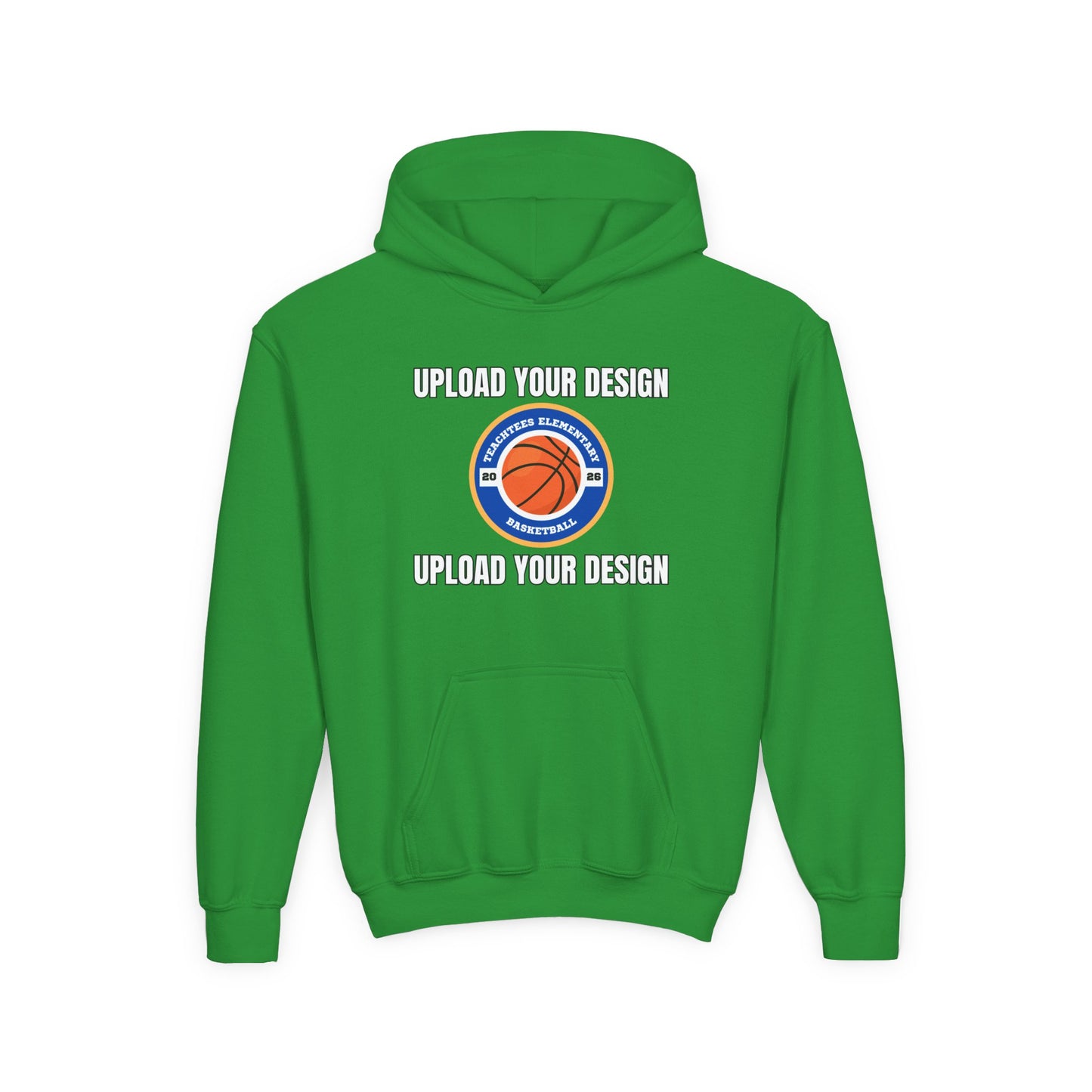 Customizable Youth Pullover Hoodie