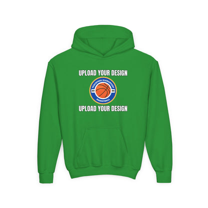 Customizable Youth Pullover Hoodie