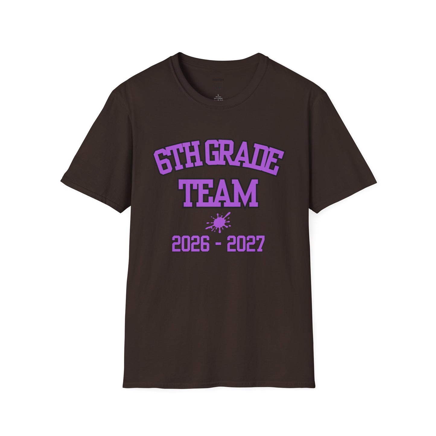 6th Grade Team 2026–2027 Purple Tee