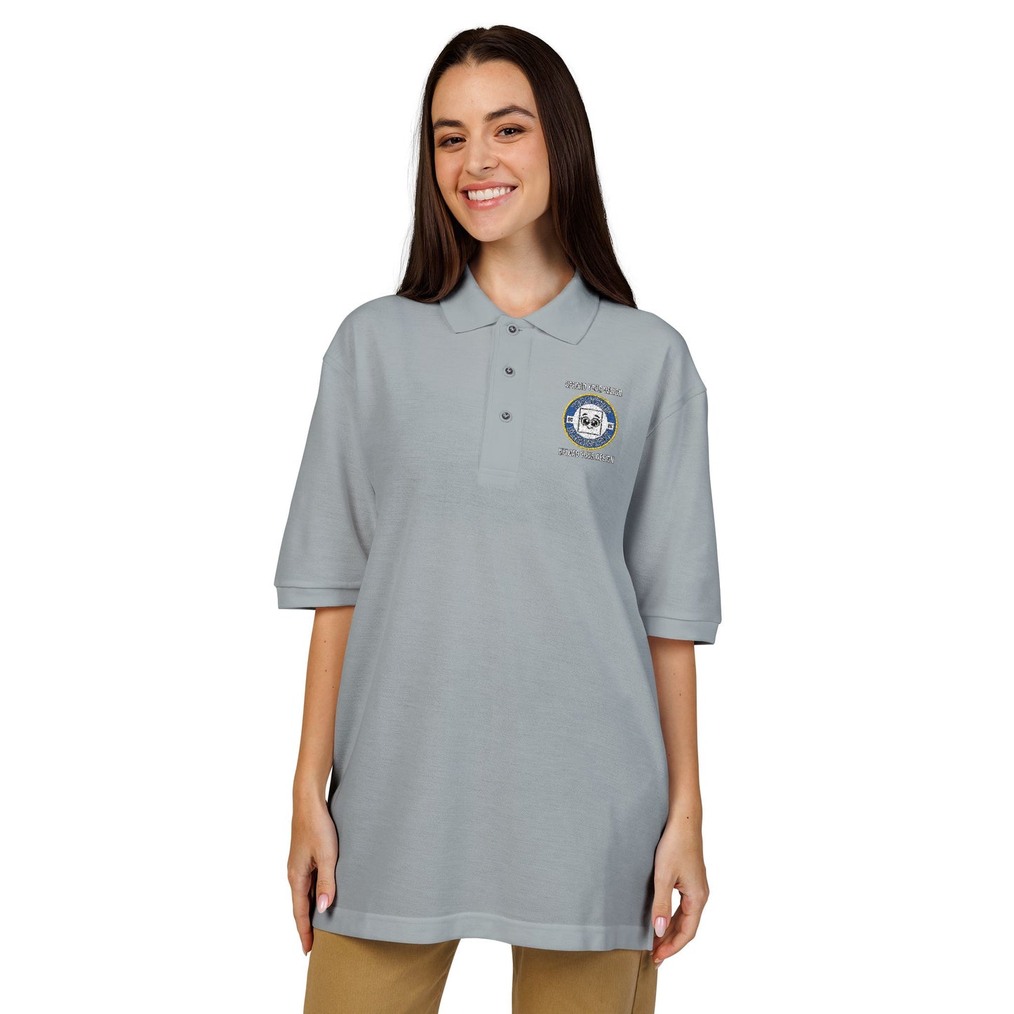 Customizable Embroidered Adult Polo Shirt
