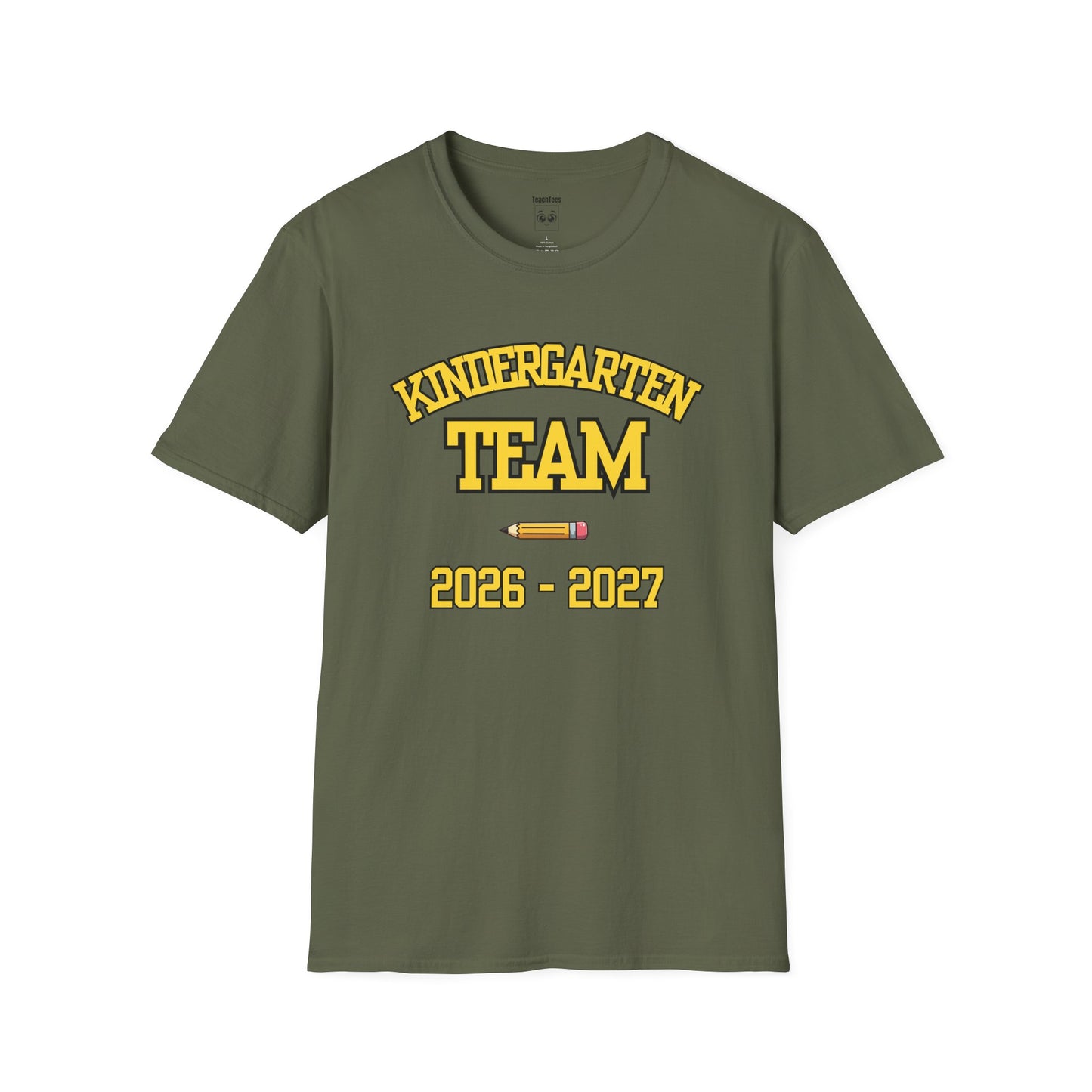 Kindergarten Team 2026–2027 Yellow Tee