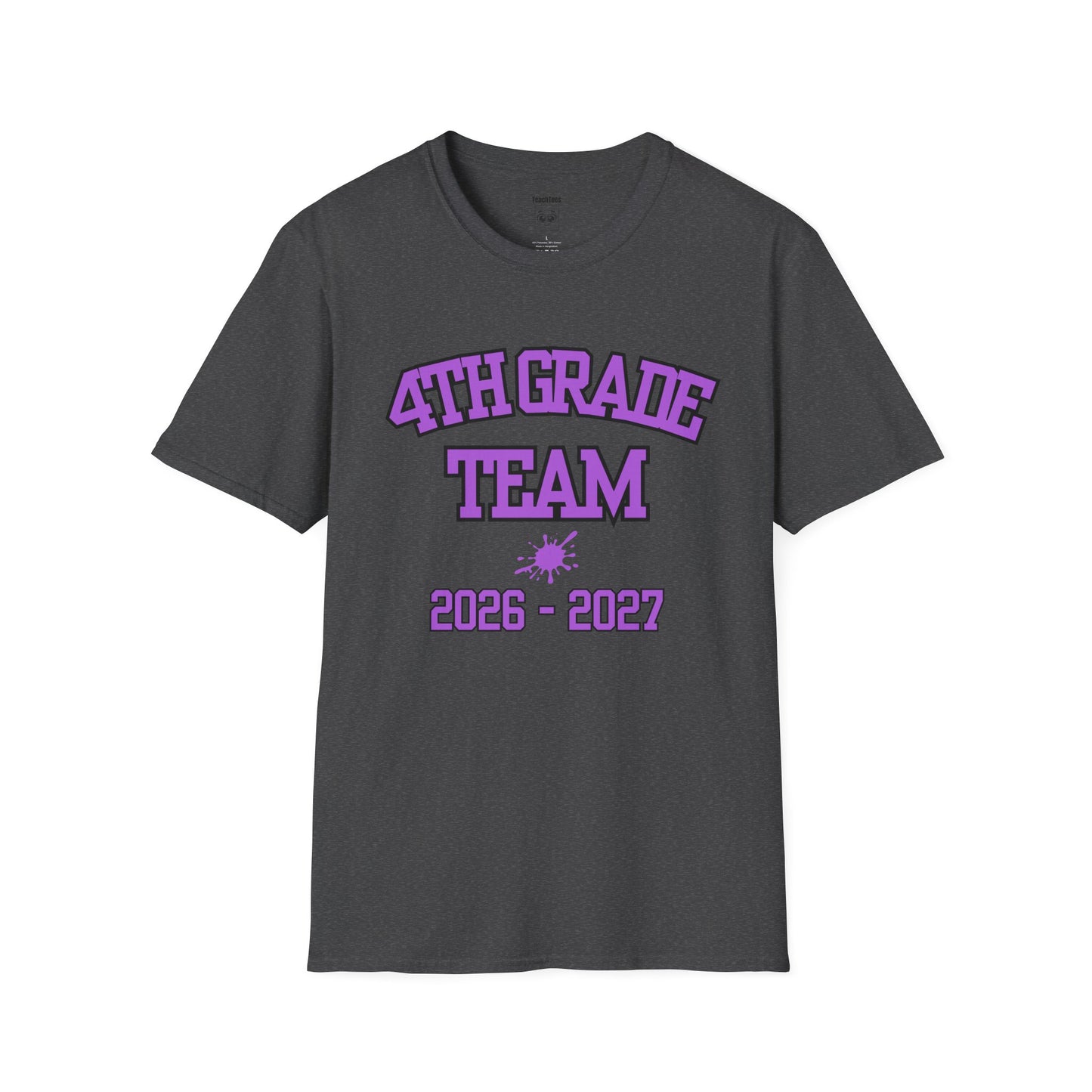 4th Grade Team 2026–2027 Purple Tee