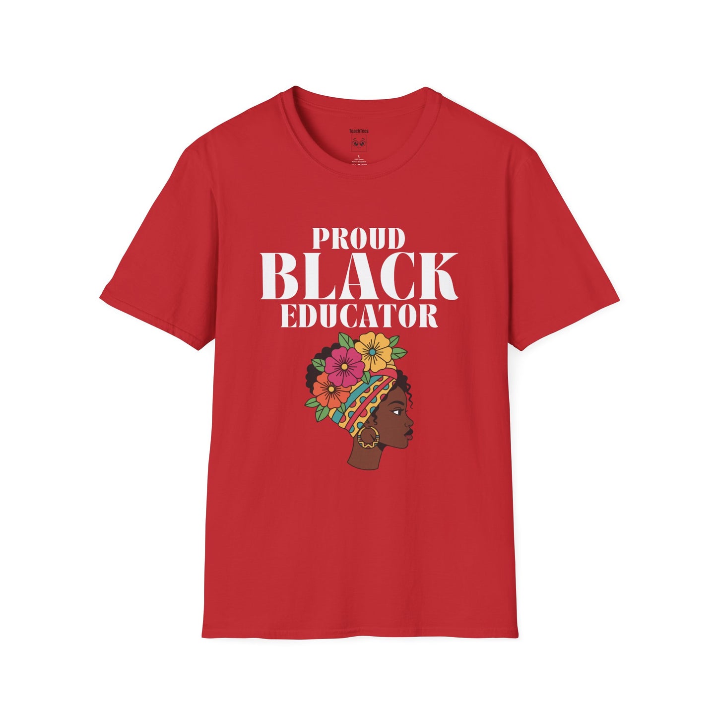 Proud Black Educator Dark Tee 1
