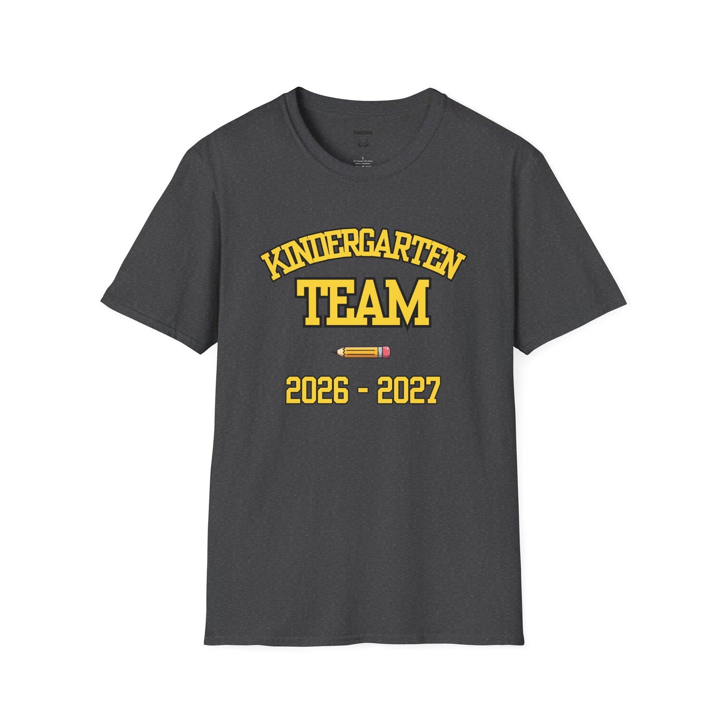Kindergarten Team 2026–2027 Yellow Tee
