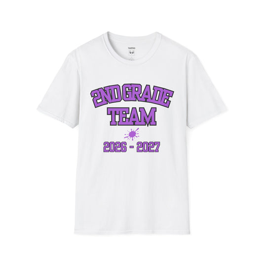 2nd Grade Team 2026–2027 Purple Tee