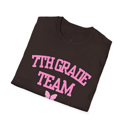 7th Grade Team 2026–2027 Pink Tee