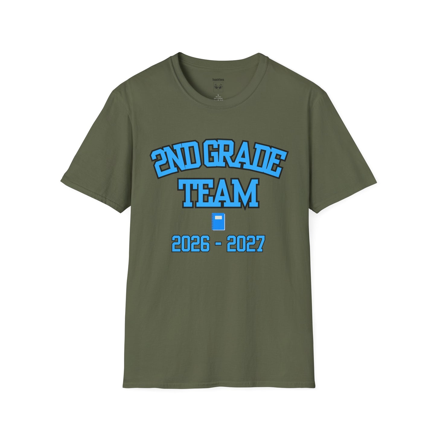 2nd Grade Team 2026–2027 Blue Tee