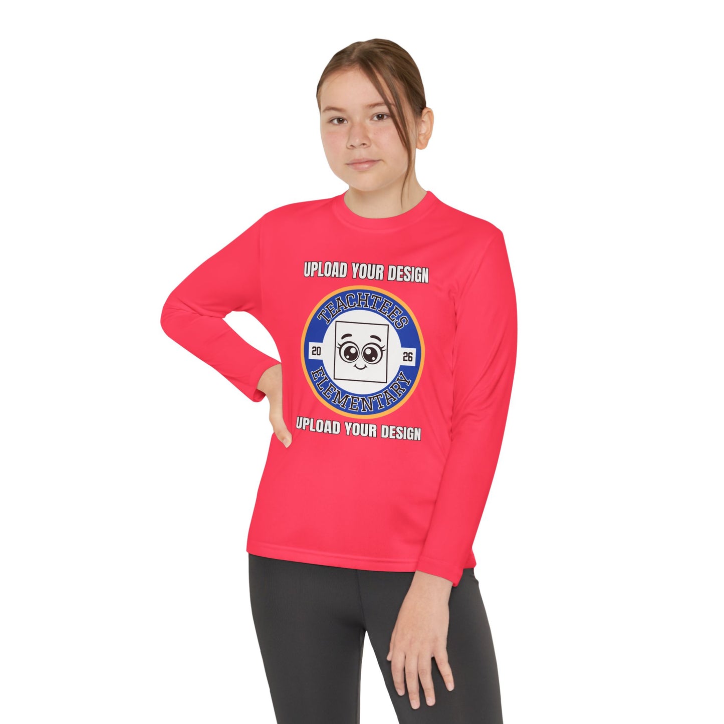 Customizable Long Sleeve Youth Tee
