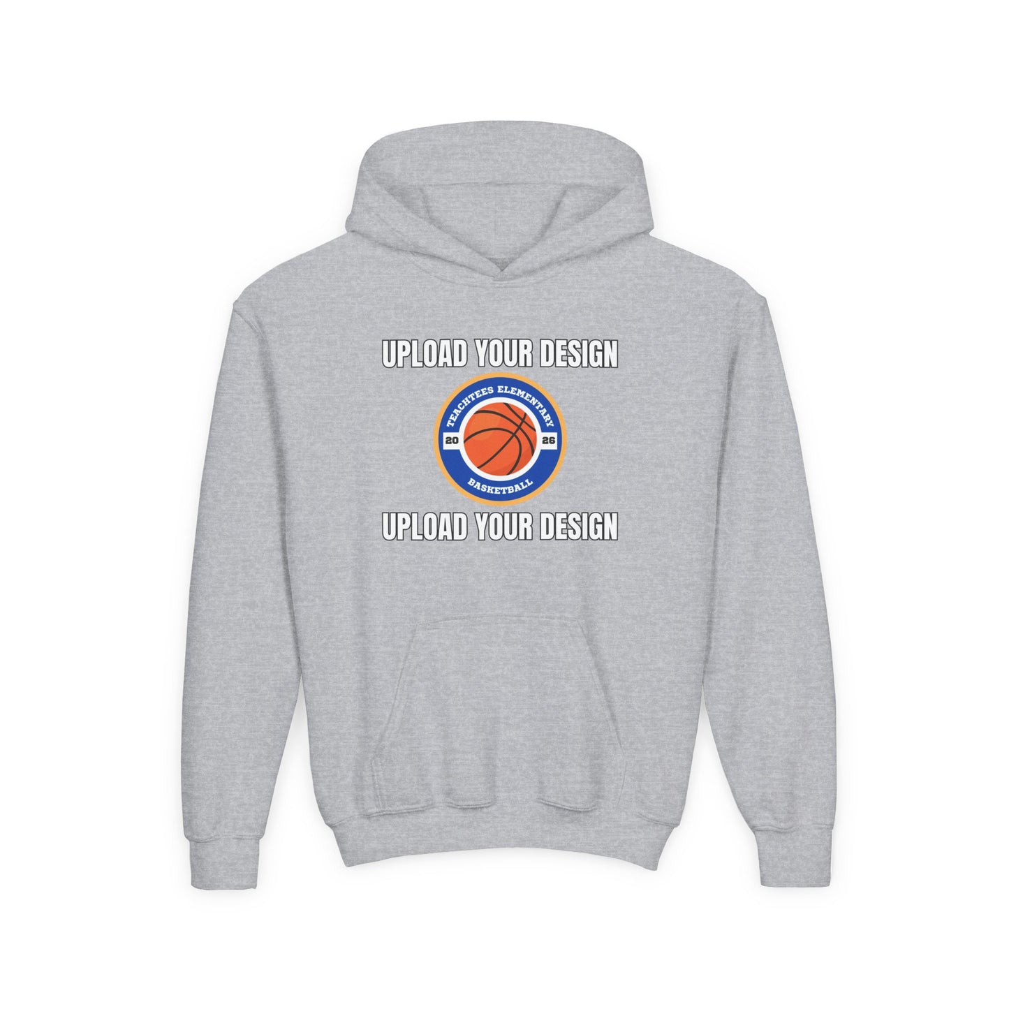 Customizable Youth Pullover Hoodie