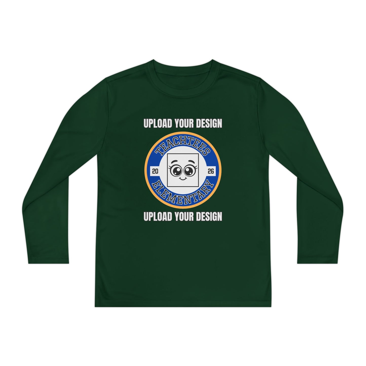 Customizable Long Sleeve Youth Tee