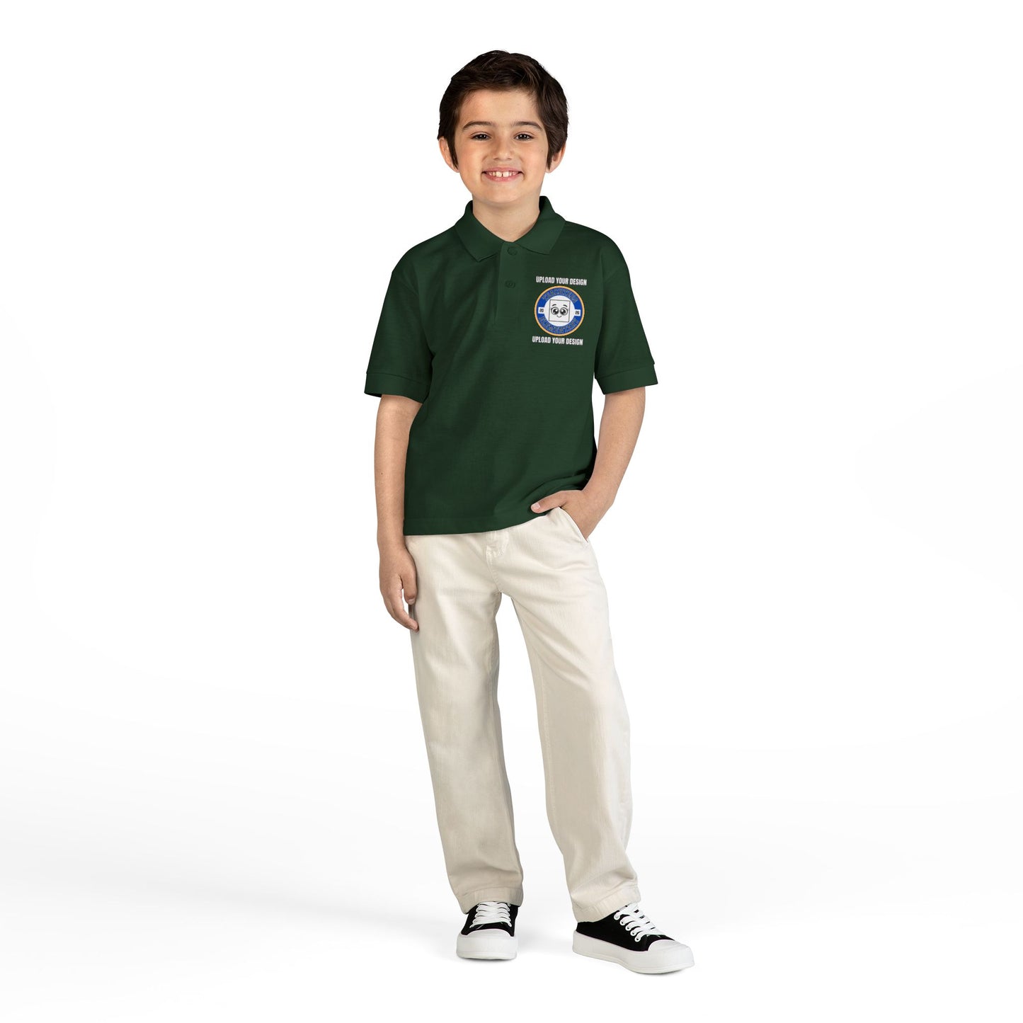 Customizable Youth Polo