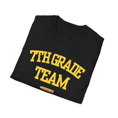 7th Grade Team 2026–2027 Yellow Tee