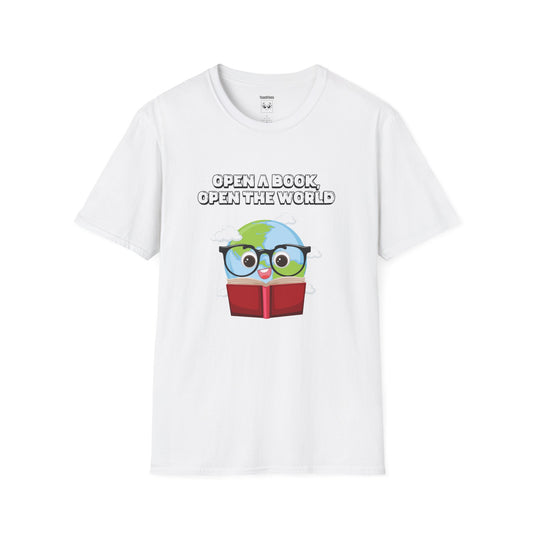 Open A Book, Open The World Tee