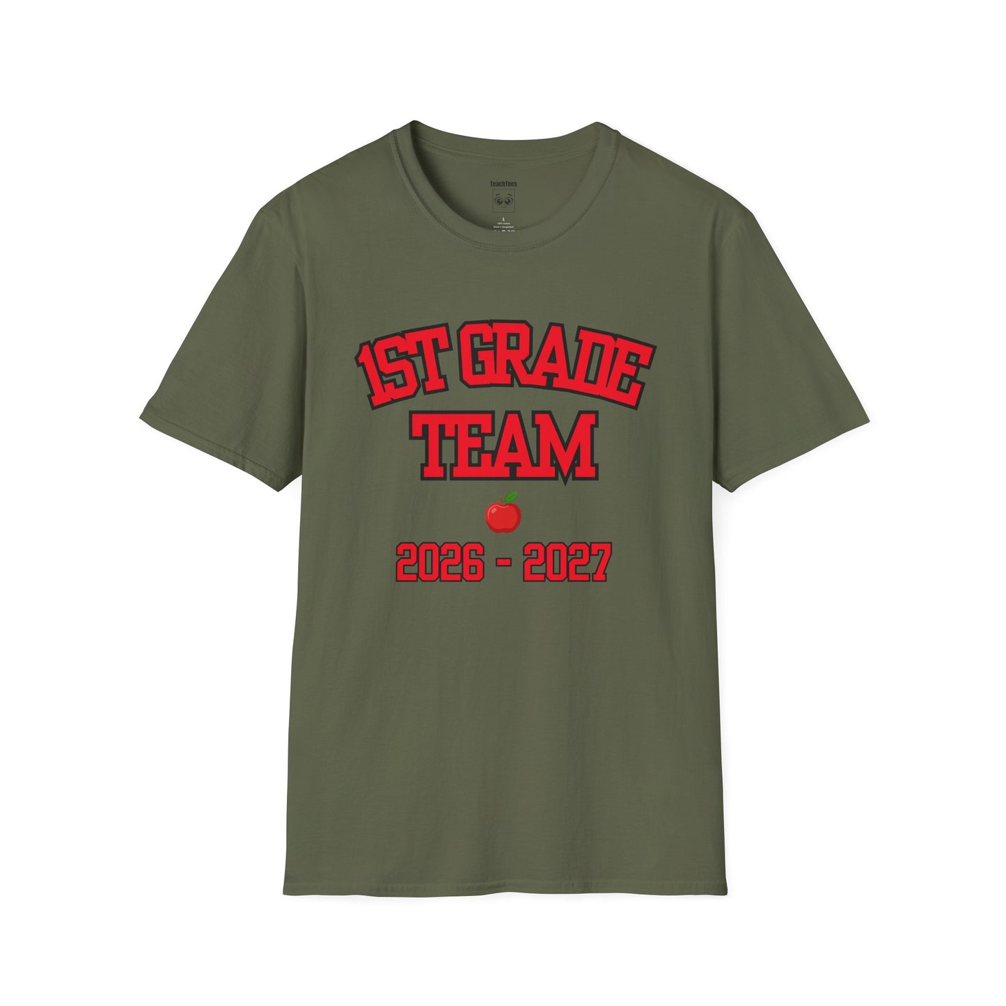 1st Grade Team 2026–2027 Red Tee