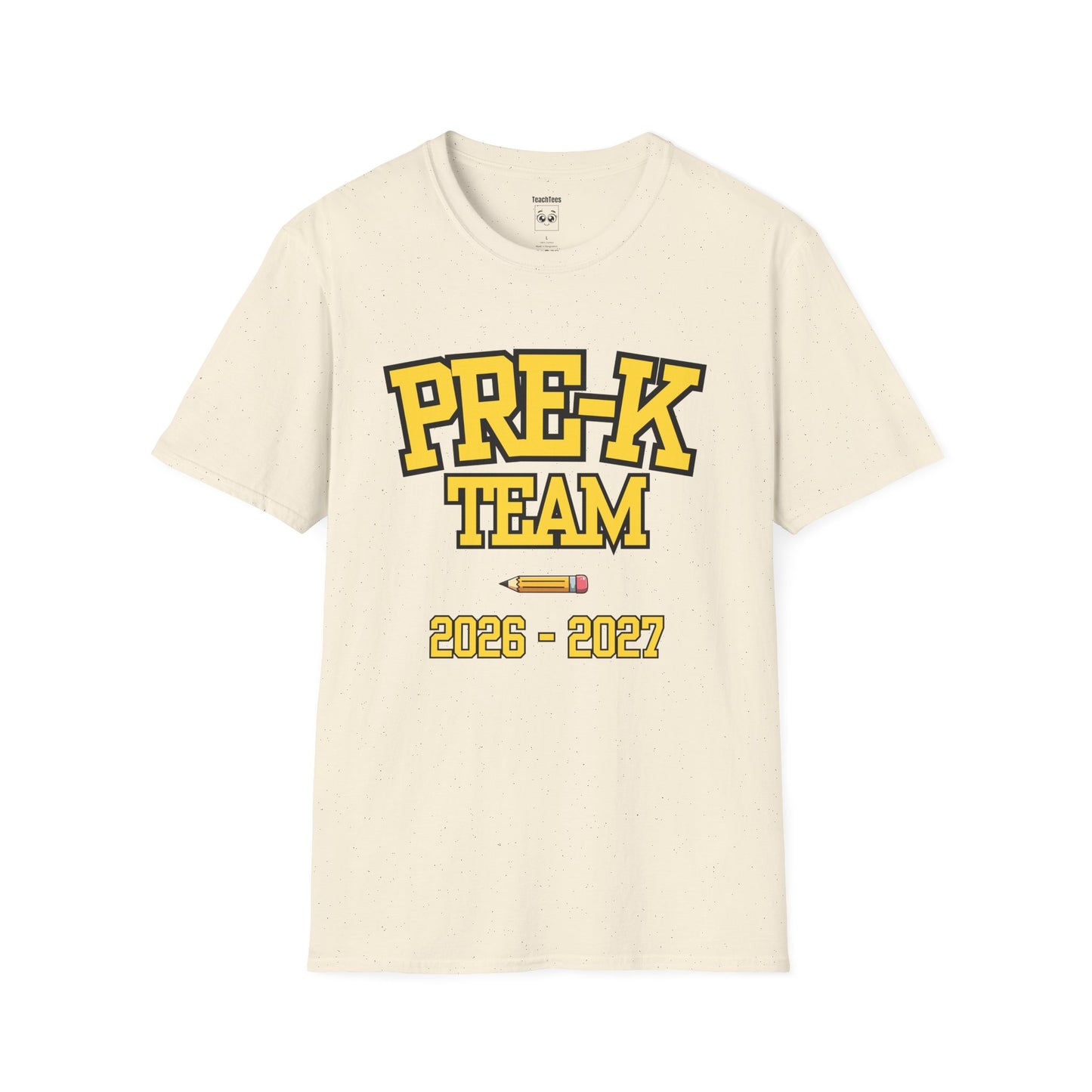 Pre-K Team 2026–2027 Yellow Tee