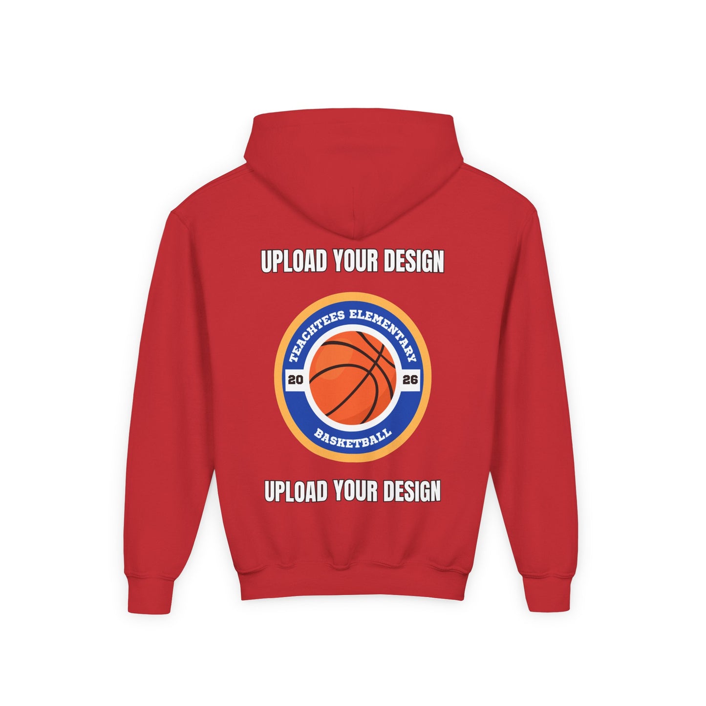 Customizable Youth Pullover Hoodie