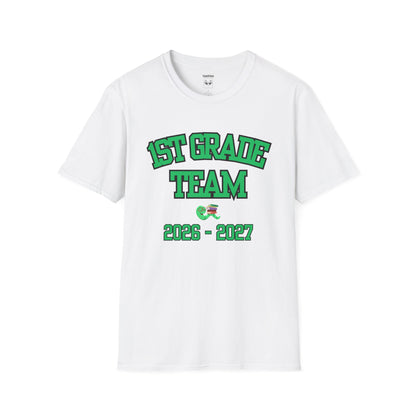 1st Grade Team  2026-2027 Green Tee