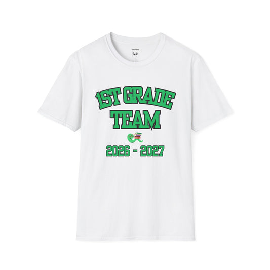 1st Grade Team  2026-2027 Green Tee