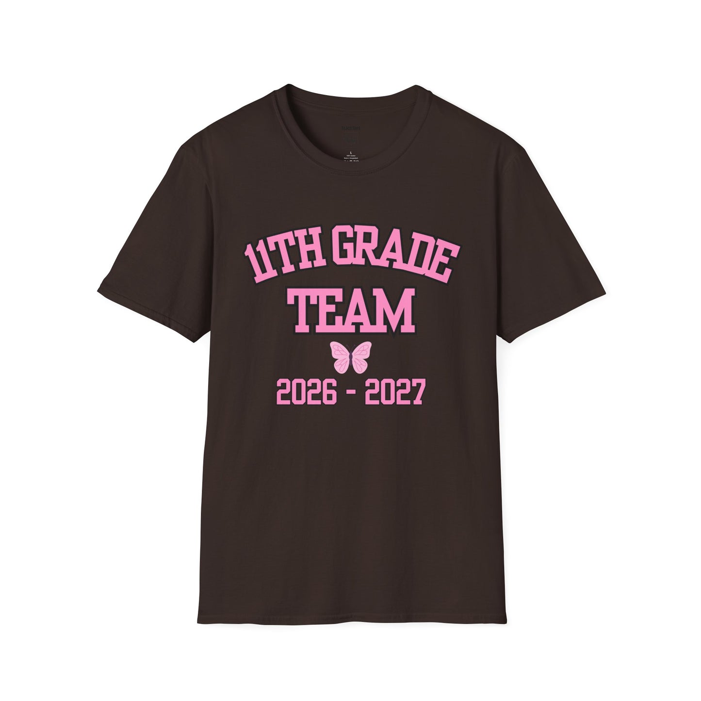 11th Grade Team 2026-2027 Pink Tee