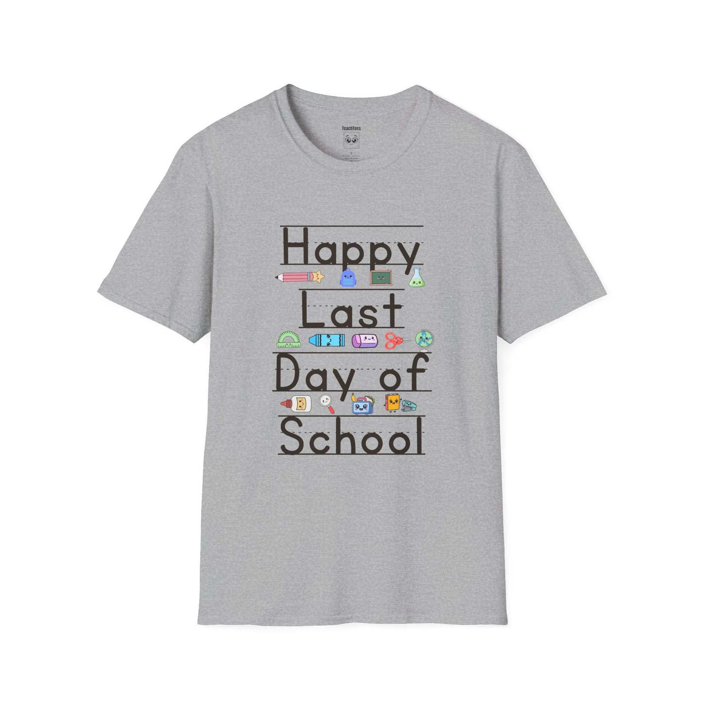 Happy Last Day of School Lined Tee