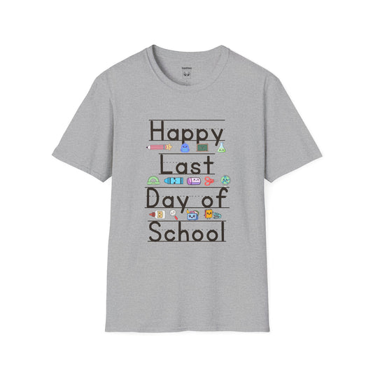 Happy Last Day of School Lined Tee