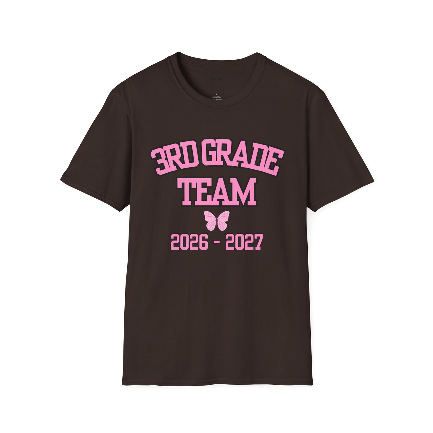3rd Grade Team 2026–2027 Pink Tee